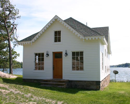 The Textor "Chicken House"  front - new construction on Fairyland Island