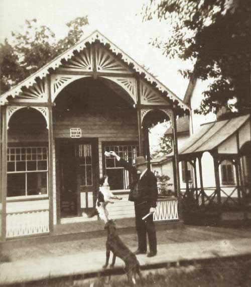 1890 photo of historic Thousand Island Park Home - now the Thousand Island Park Landmark Society