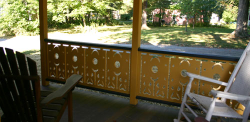Pennington Summer Cottage porch - Thousand Island Park, NY